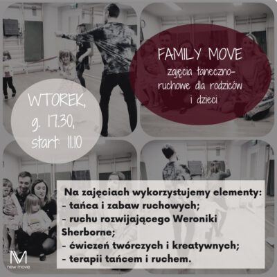 Family move – zajęcia dla rodziców z dziećmi